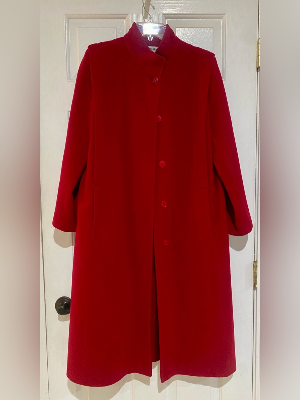 Forecaster’s of Boston Classic Vintage Red Women's Wool Coat